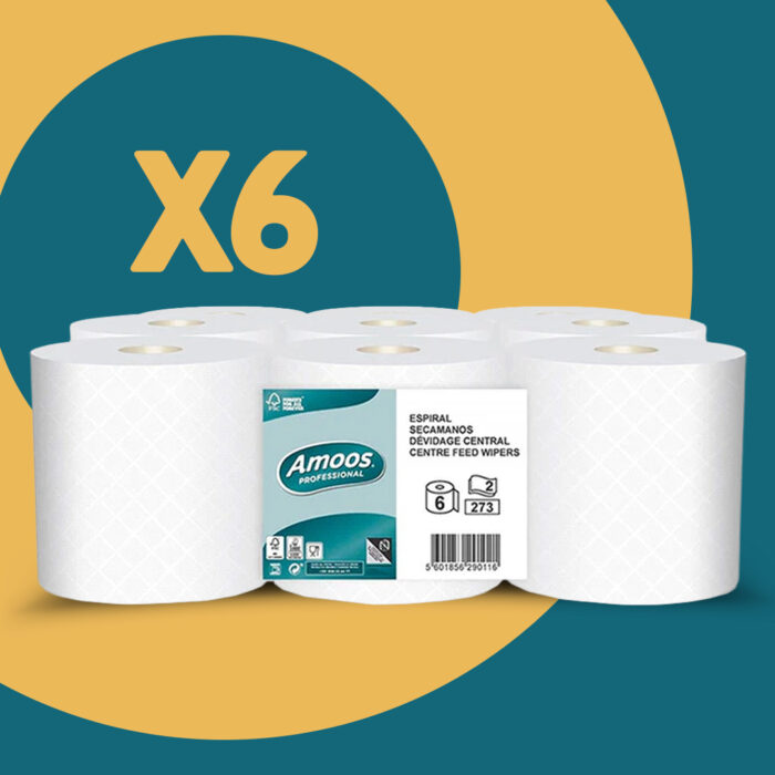 Amoos - Rolos de Papel (6 unidades)