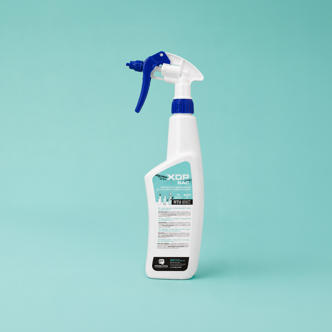 Pulverizador 650ml (não inclui produto) compatível com cápsulas solúveis Proquimia XOP BAC